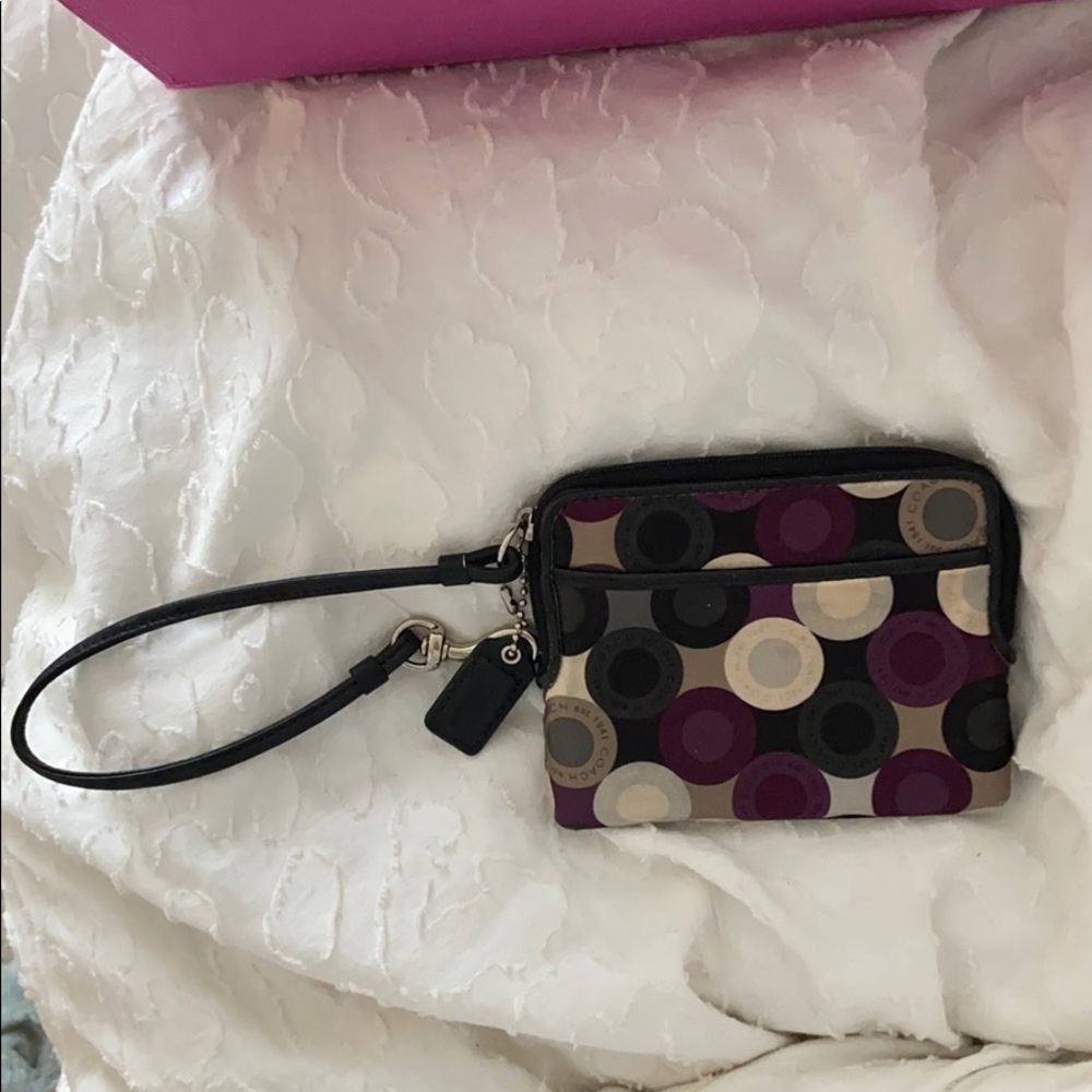 coach wristlet/wallet
